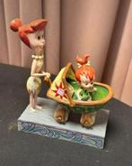 Jim Shore Flintstones Pebbles & Wilma ‘Bedrock Buggy’, Ophalen of Verzenden, Zo goed als nieuw, Dier