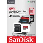 SanDisk Ultra micro SDXC 256gb UHS-I Kaart ( SD Kaart) *Nieu, Audio, Tv en Foto, Fotografie | Geheugenkaarten, SanDisk, SanDisk 1