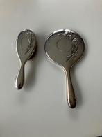 Verzilverde kaptafelset, Antiek en Kunst, Antiek | Goud en Zilver, Ophalen, Zilver