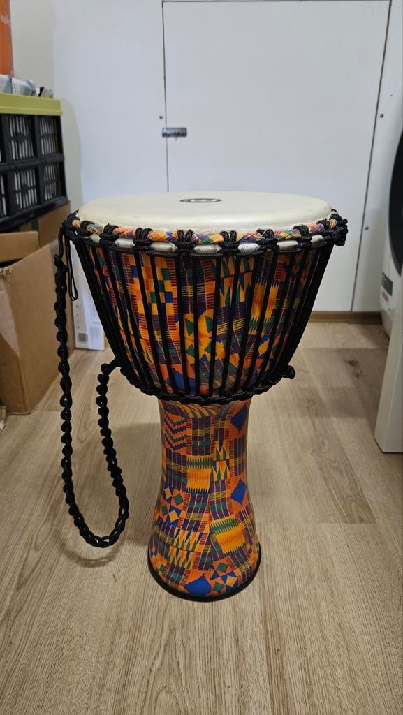 Djembe Trommel - Afrikaanse Percussie, Muziek en Instrumenten, Percussie, Ophalen, Zo goed als nieuw, Trommel
