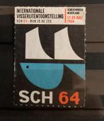 Sluitzegel '64 Scheveningen visserij tent, Verzenden, Na 1940, Gestempeld