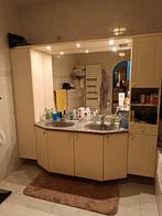 Badkamer meubel met dubbele wastafel, Ophalen, Zo goed als nieuw, 200 cm of meer, 150 tot 200 cm