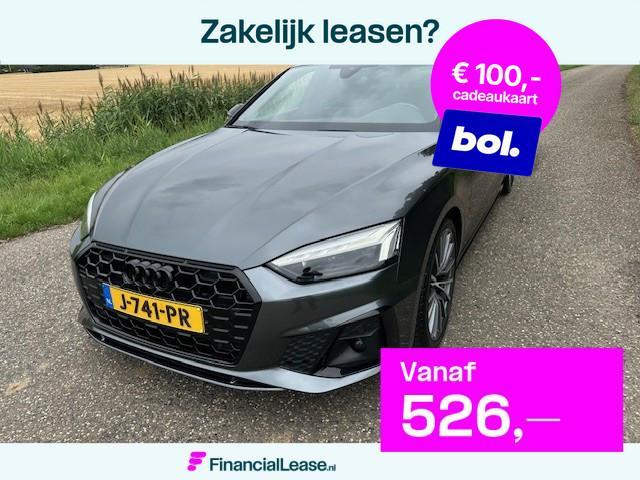 Audi A5 Sportback 40 TFSI Launch edition Sport S-Line Full O, Auto's, Audi, Bedrijf, Lease, Financial lease, A5, ABS, Airbags
