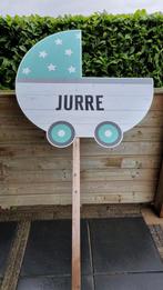 Te koop, geboortebord kinderwagen, Ophalen of Verzenden, Zo goed als nieuw