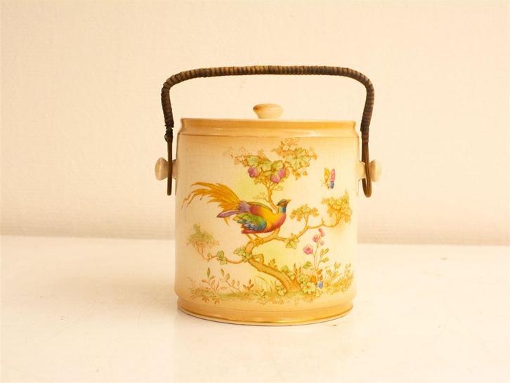 vintage Crown ducal ware voorraadpot 28996, Huis en Inrichting, Keuken | Potten en Pannen, Gebruikt, Pot, Bus of Blik, Overige materialen