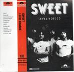 The SWEET - Level Headed audio cassette en advertentie, Ophalen of Verzenden, Gebruikt, Overige formaten, Poprock