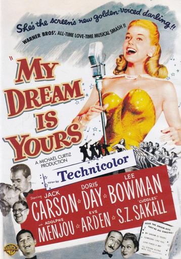 	Te koop dvd my dream is yours (doris day)  beschikbaar voor biedingen