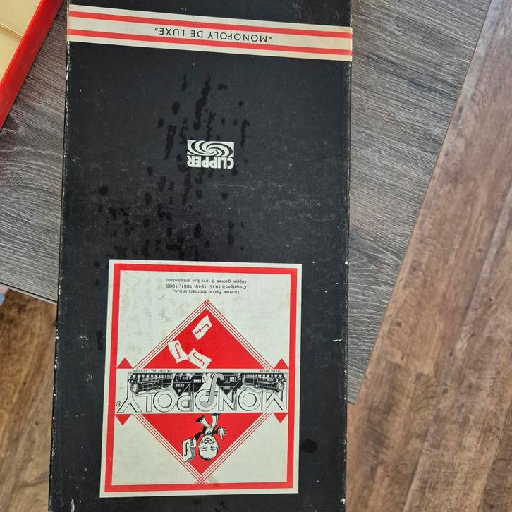 Monopoly de Luxe Clipper Games 1980, Antiek en Kunst, Antiek | Speelgoed, Ophalen of Verzenden