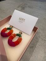 Lott Gioielli Oorbellen - Groen, Oranje, Fuchsia, Goud, Sieraden, Tassen en Uiterlijk, Oorbellen, Ophalen of Verzenden, Zo goed als nieuw