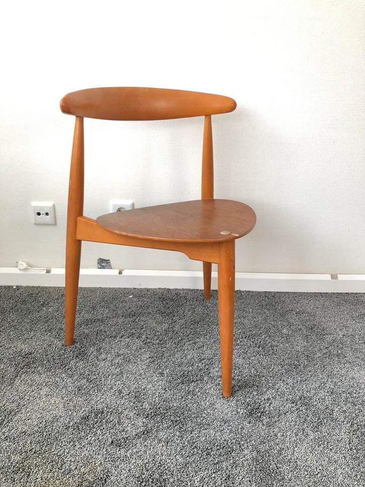 Designed by Hans J. Wegner Hart Stoel Fh4104 eikenhout 1952, Huis en Inrichting, Stoelen, Zo goed als nieuw, Eén, Hout, Bruin