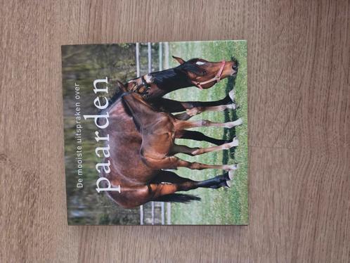 De mooiste uitspraken over paarden, Boeken, Dieren en Huisdieren, Zo goed als nieuw, Paarden of Pony's, Ophalen of Verzenden