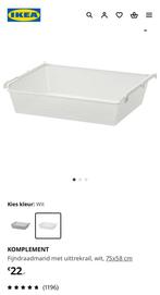 2 x draadmand  ikea pax 75 breed, Huis en Inrichting, Kasten | Kledingkasten, Ophalen of Verzenden, Zo goed als nieuw, 50 tot 100 cm
