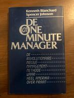 De One Minute Manager - Blanchard & Johnson, Ophalen of Verzenden, Gelezen, Management