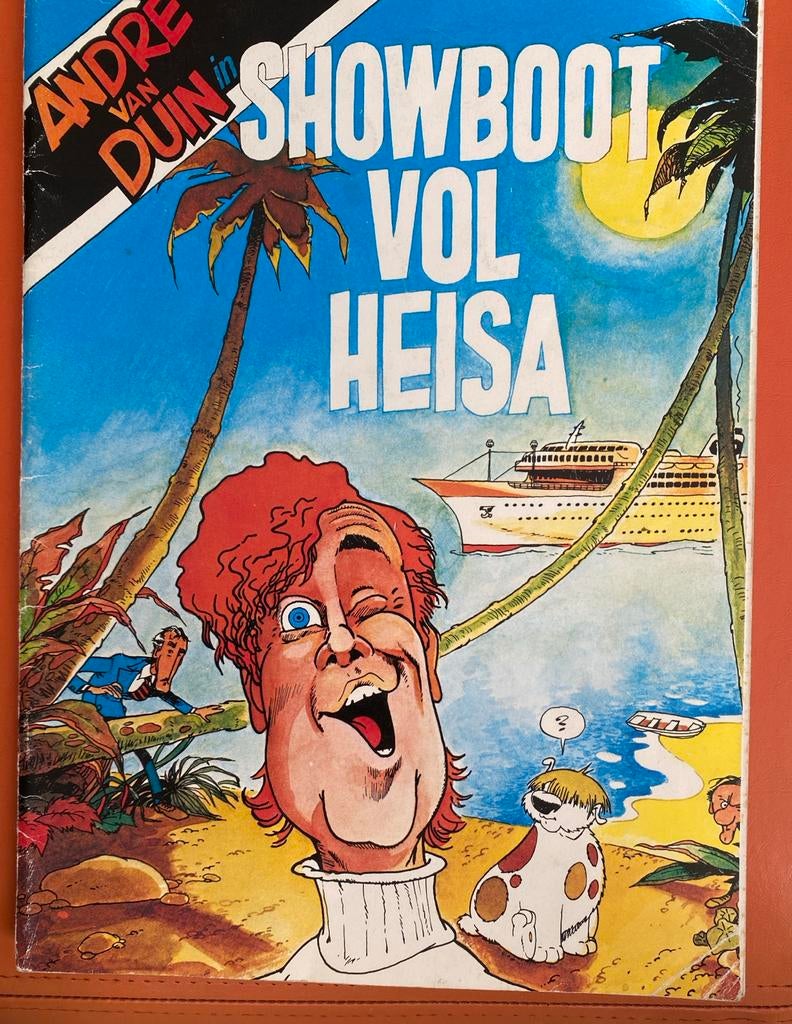 Showboot Vol Heisa - André van Duin Stripboek, Boeken, Stripboeken, Eén stripboek, Ophalen of Verzenden, Gelezen