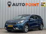Kia Niro 1.6 GDi Hybrid DynamicLine|NL-AUTO|LANE.ASSIST|APPL, Blauw, Leder en Stof, Origineel Nederlands, Bedrijf