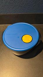 Tupperware magnetron koken schaal 2L, Ophalen of Verzenden, Gebruikt, Blauw, Schaal