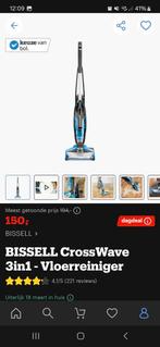Bissell 3 in 1 vloerreiniger, Witgoed en Apparatuur, Stoomapparaten, Ophalen, Zo goed als nieuw