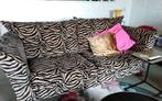 Zebra Bank, Huis en Inrichting, Banken | Sofa's en Chaises Longues, Gebruikt, Minder dan 75 cm, Driepersoons, Stof