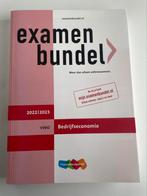 Examenbundel Bedrijfseconomie 2022/2023, Ophalen of Verzenden, VWO, Zo goed als nieuw, Bedrijfseconomie of M&O