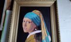 Origineel Olieverf Schilderij Het meisje met de parel, Antiek en Kunst, Kunst | Schilderijen | Klassiek, Ophalen
