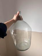 Grote, hoge, glazen kruik / vaas / fles, Huis en Inrichting, Ophalen, Gebruikt, Overige kleuren, Glas