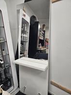 Kaptafel kapsalon spiegel salon, Ophalen, Zo goed als nieuw, Rechthoekig, 200 cm of meer
