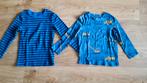 2 blauwe longsleeves maat 110, Gebruikt, C&A, Ophalen of Verzenden, Shirt of Longsleeve
