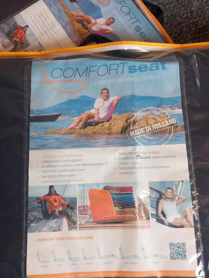 Comfort Seat Boot(2 stuks) Nieuwstaat, Watersport en Boten, Accessoires en Onderhoud, Zo goed als nieuw, Interieur en Kussens