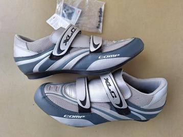 XLC Comp race-fiets fiets-schoenen zilver grijs-blauw mt 48 beschikbaar voor biedingen