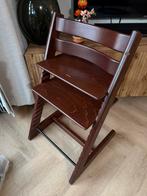 Prachtige Stokke Tripp Trapp Walnut brown walnoot bruin, Ophalen, Gebruikt, Meegroeistoel