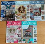 5x CrossStitcher Cross Stitcher Kruissteek magazine, Ophalen of Verzenden, Gebruikt, Handborduren, Patroon