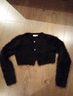 Mooi zwart vestje/bolero mt 134/140, Kinderen en Baby's, Kinderkleding | Maat 134, Meisje, Trui of Vest, Ophalen of Verzenden