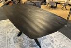 Eettafel Deens ovaal 180cm Zwart Direct/Leverbaar E-6050, Huis en Inrichting, Tafels | Eettafels, #Eettafel#Verjongd#Deens#Zwart#180#Spinpoot