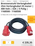Krachtstroom Verlengkabel Brennenstuhl 25m 32A Nieuw, Ophalen of Verzenden, Nieuw, Kabel of Snoer