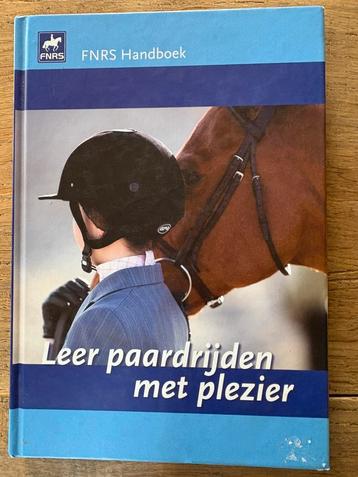 Leer paardrijden met plezier (FNRS handboek) beschikbaar voor biedingen