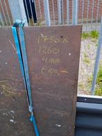 Staalplaat 4 mm, Doe-het-zelf en Verbouw, Metalen, Ophalen, Zo goed als nieuw, IJzer