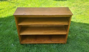 Oude vintage, design schoolkast, boekenkast  beschikbaar voor biedingen
