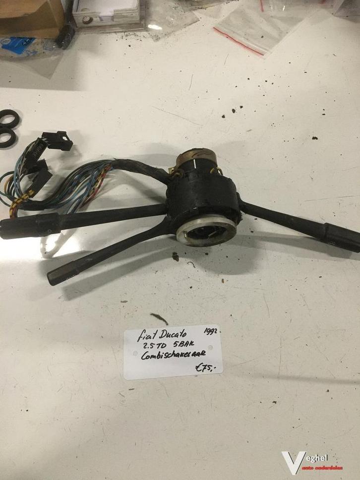 Fiat Ducato 2.5 TD 1992  Stuurkolom Combischakelaar, Auto-onderdelen, Dashboard en Schakelaars, Gebruikt, Ophalen of Verzenden