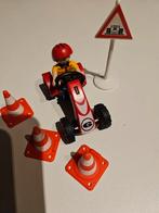 Playmobil 4759 Go-Kart met Figuur en Verkeersborden, Ophalen of Verzenden, Gebruikt, Jongen of Meisje