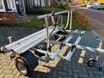 Aanhanger voor twee fietsen en een Motor of Scooter, Ophalen, Zo goed als nieuw