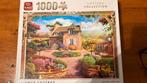 King puzzel. Cottage 1000 stukjes, Hobby en Vrije tijd, Denksport en Puzzels, Ophalen of Verzenden, 500 t/m 1500 stukjes, Zo goed als nieuw