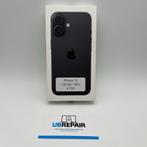 Apple iPhone 16 128GB black NIEUW, 128 GB, Zwart, Nieuw, IPhone 16