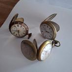 3 oude zakhorloge's..uit inboedel., Ophalen of Verzenden, Zilver, Overige merken