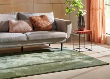 Groen vloerkleed 160x230 cm beschikbaar voor biedingen