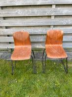 Thur op seat pagholtz schoolstoelen vintage, Huis en Inrichting, Stoelen, Ophalen of Verzenden, Zo goed als nieuw, Bruin