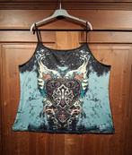 stoere gothic top hart 48/50, Kleding | Dames, Grote Maten, Ophalen of Verzenden, Nieuw, Overige kleuren, Shirt of Top