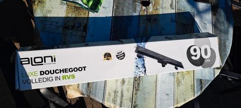 Douchegoot 90 cm mat zwart "NIEUW", Doe-het-zelf en Verbouw, Sanitair, Nieuw, Douche, Rvs, Ophalen of Verzenden