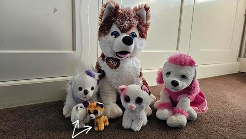 30+ Knuffels diverse maten, Kinderen en Baby's, Speelgoed | Knuffels en Pluche, Gebruikt, Overige typen, Ophalen