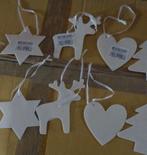 Partij Gilde kersthangers wit Assorti geleverd