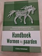 Handboek wormen bij paarden., Ophalen of Verzenden, Nieuw, Paarden of Pony's